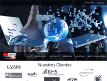 Tablet Screenshot of netservices.com.mx